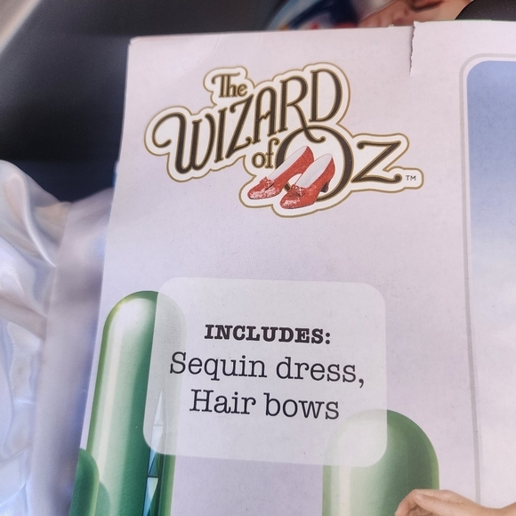 NWT Dorothy Wizard of OZ Halloween Costume Cosplay Child's Small 3-4 Years New - Picture 6 of 9